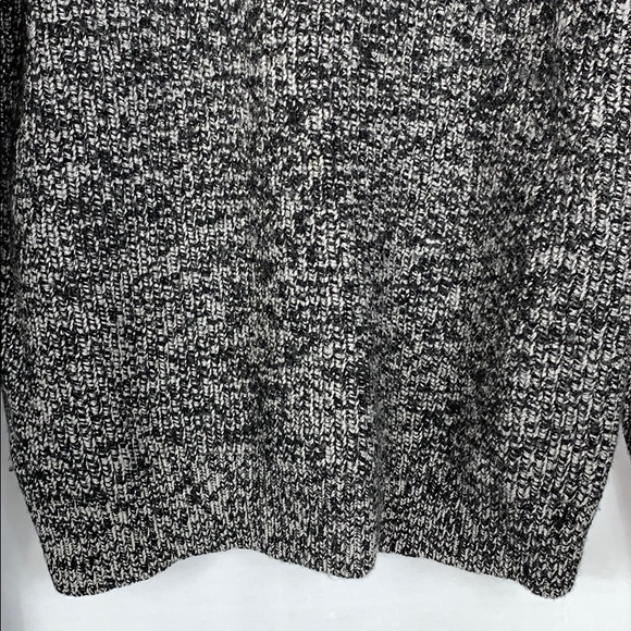 Theory Turtle Neck Cropped Thick Knit Sweater SZ L - Picture 4 of 9